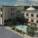 محوطه دانشکده طب سنتی اردکان