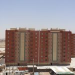 نمایی از پروژه مسکن ملی آازدشهر یزد
