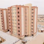 نمایی از بلوک های 160واحد مسکونی آزادشهر