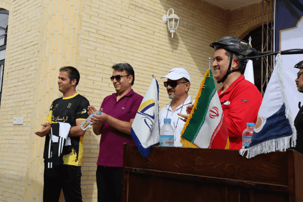 حضور مدیران مجموعه ماناشید اطلس در همایش دوچرخه سواری