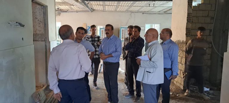 بازدید نمایندگان مخابرات استان یزد از پروژه 160 واحدی آزادشهر