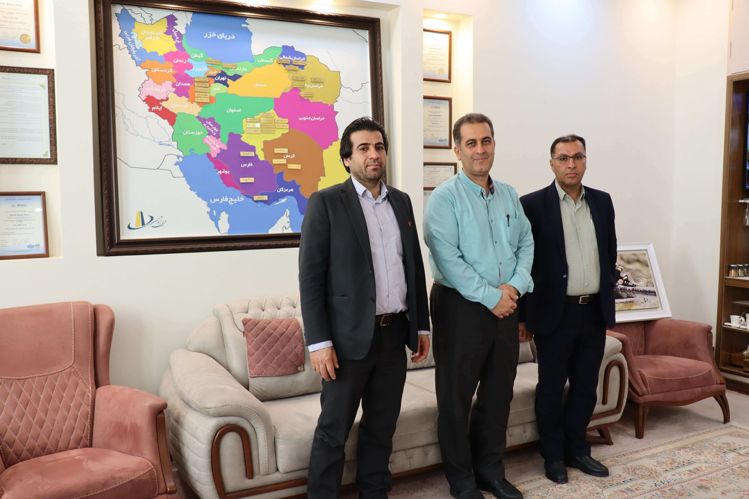دیدار رئیس بانک ملی یزد