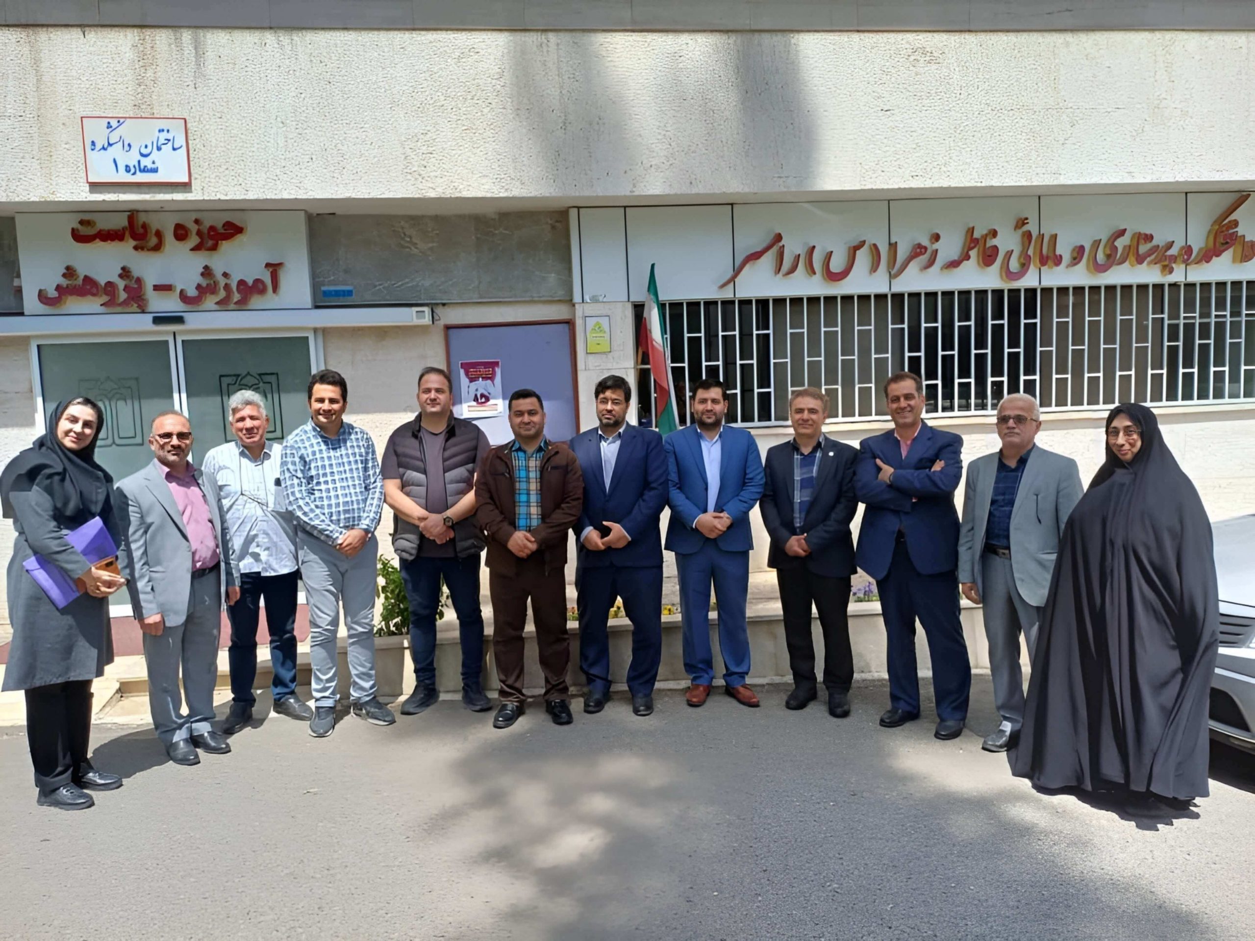 تحویل موقت پروژه دانشکده پرستاری و مامائی فاطمه زهرا(س) رامسر