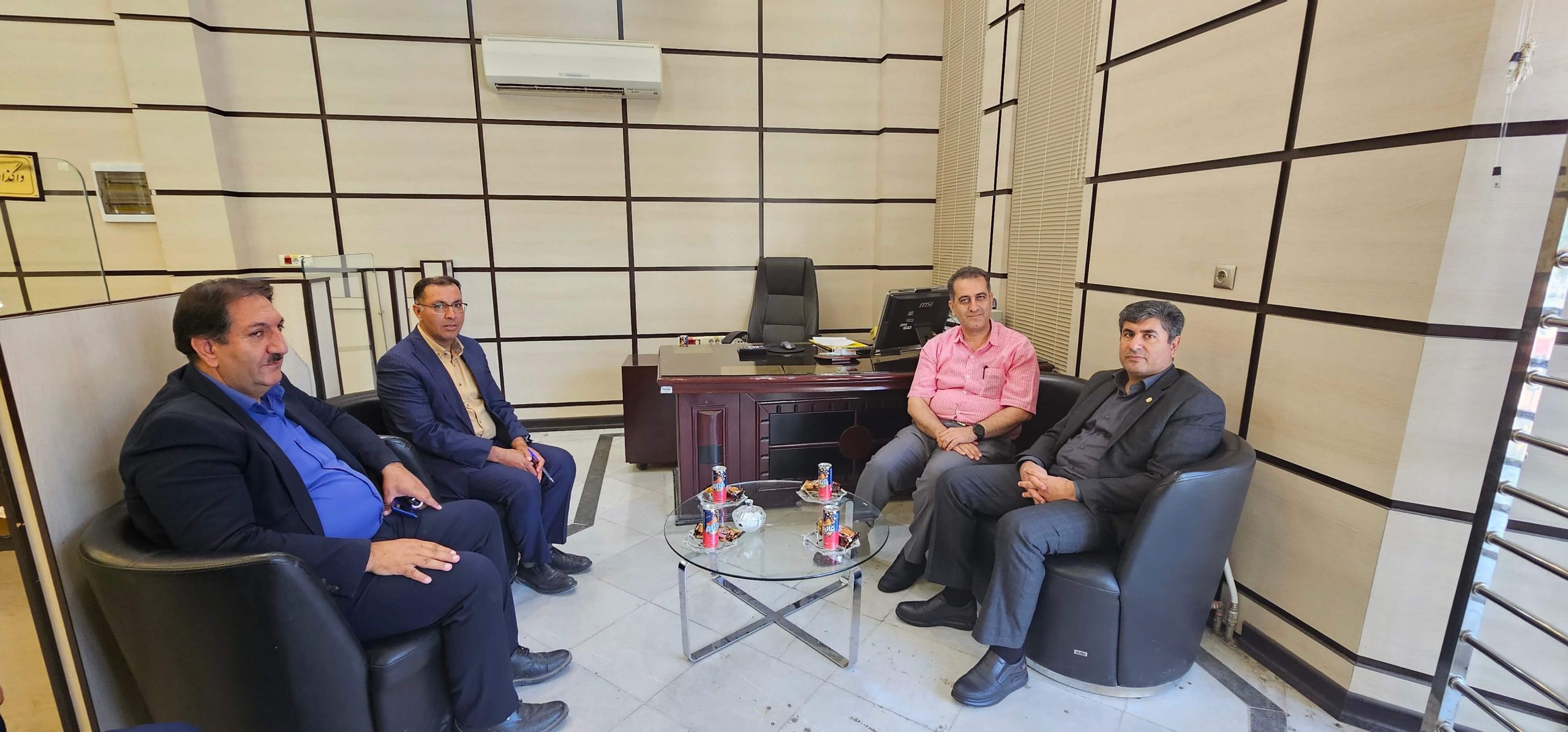 دیدار مدیران بانک ملی
