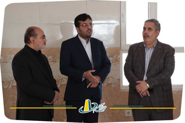 بازدید مسئولان استانی از واحدهای پروژه ۱۹۲ واحدی مسکن ملی آزادشهر یزد